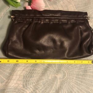Ann Taylor Brown Clutch